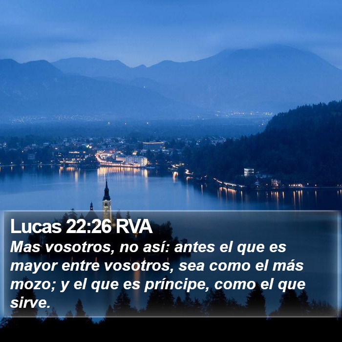 Lucas 22:26 RVA Bible Study