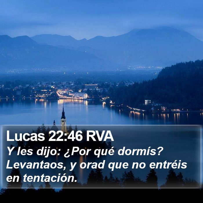 Lucas 22:46 RVA Bible Study