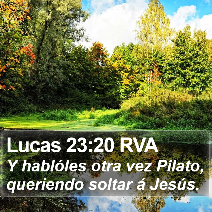 Lucas 23:20 RVA Bible Study