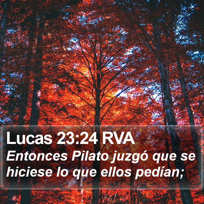 Lucas 23:24 RVA Bible Study