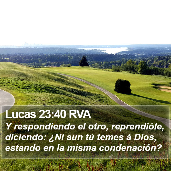 Lucas 23:40 RVA Bible Study