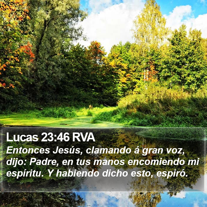 Lucas 23:46 RVA Bible Study