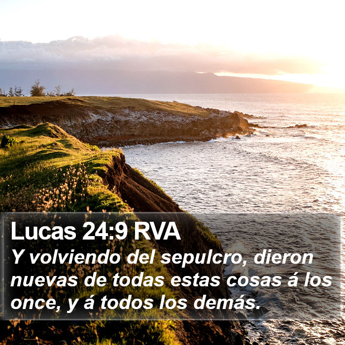 Lucas 24:9 RVA Bible Study