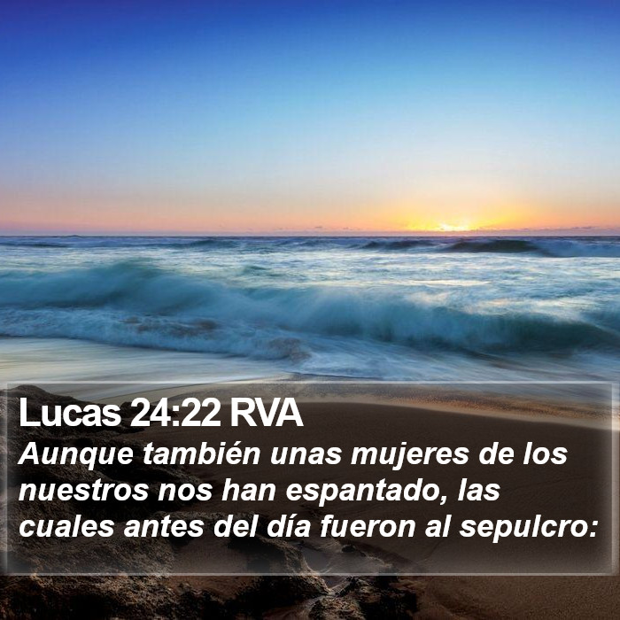 Lucas 24:22 RVA Bible Study