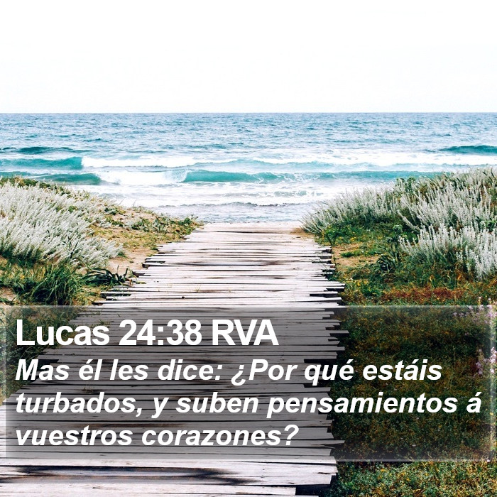 Lucas 24:38 RVA Bible Study