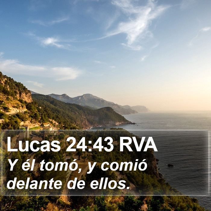 Lucas 24:43 RVA Bible Study