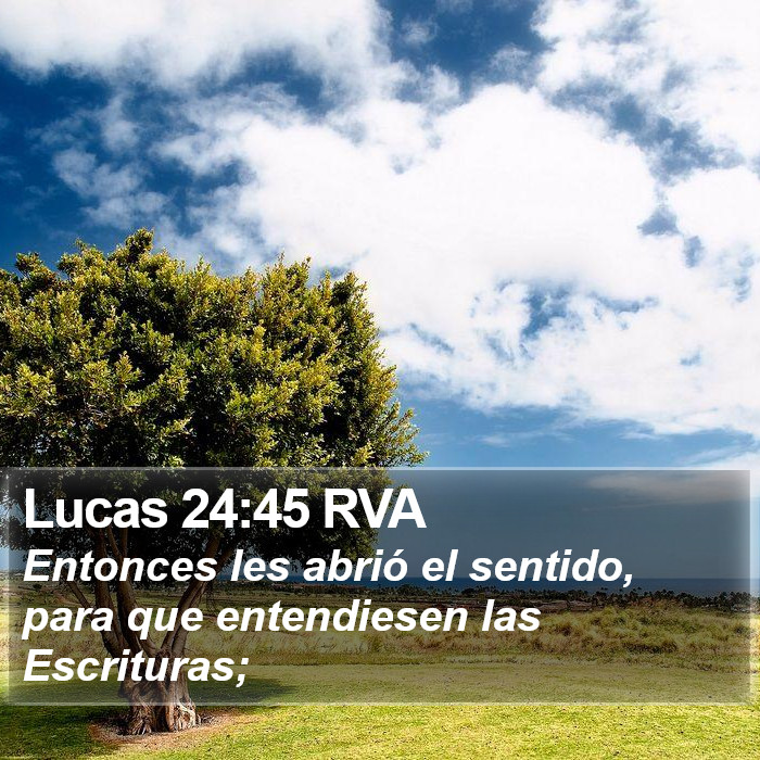 Lucas 24:45 RVA Bible Study