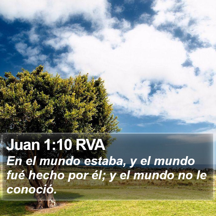 Juan 1:10 RVA Bible Study