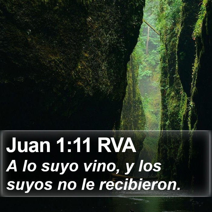 Juan 1:11 RVA Bible Study