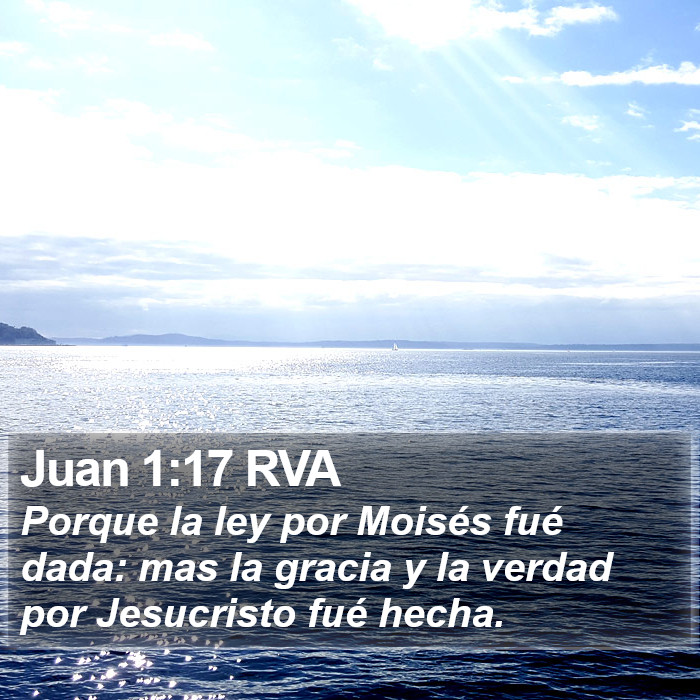 Juan 1:17 RVA Bible Study