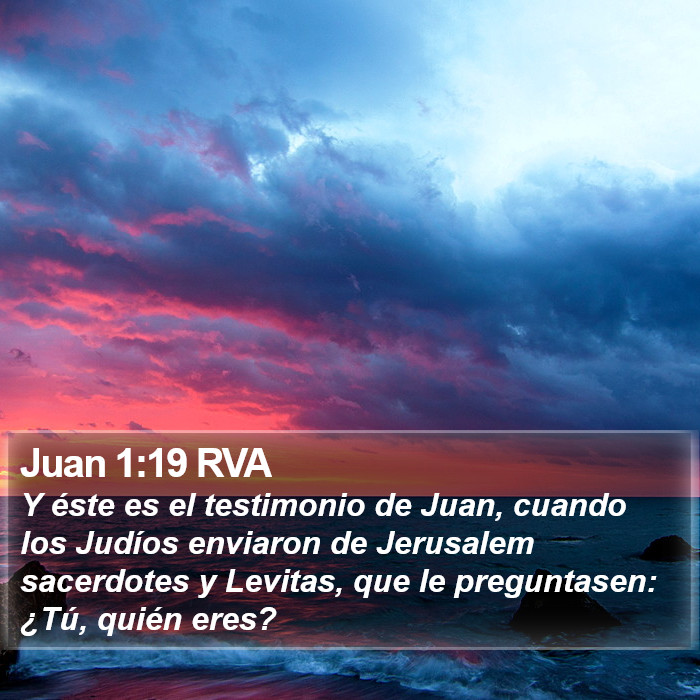 Juan 1:19 RVA Bible Study