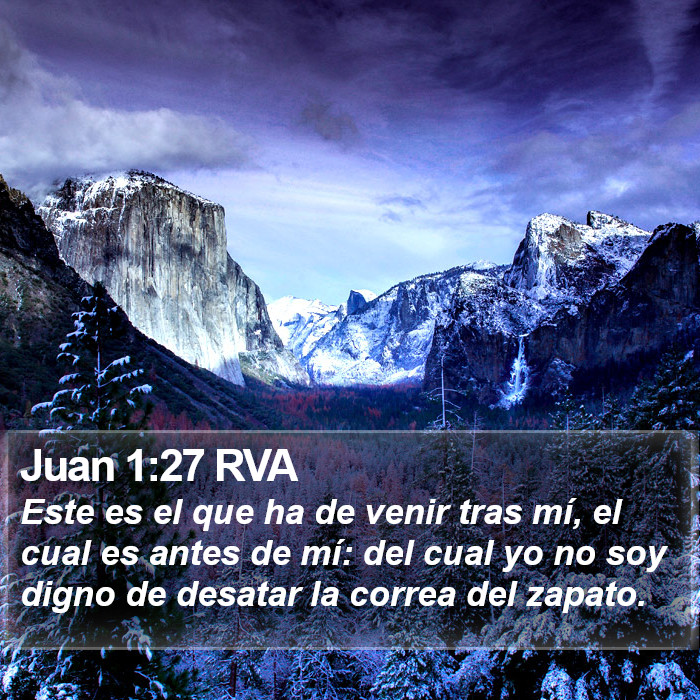 Juan 1:27 RVA Bible Study