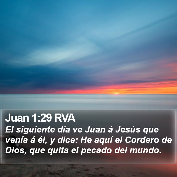 Juan 1:29 RVA Bible Study