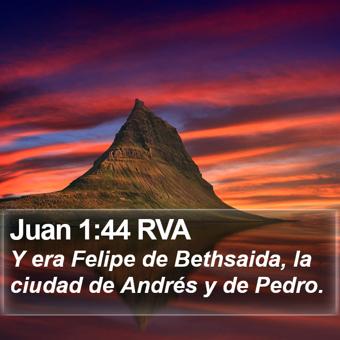 Juan 1:44 RVA Bible Study