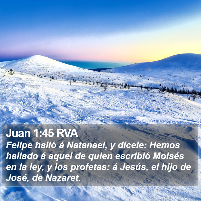 Juan 1:45 RVA Bible Study