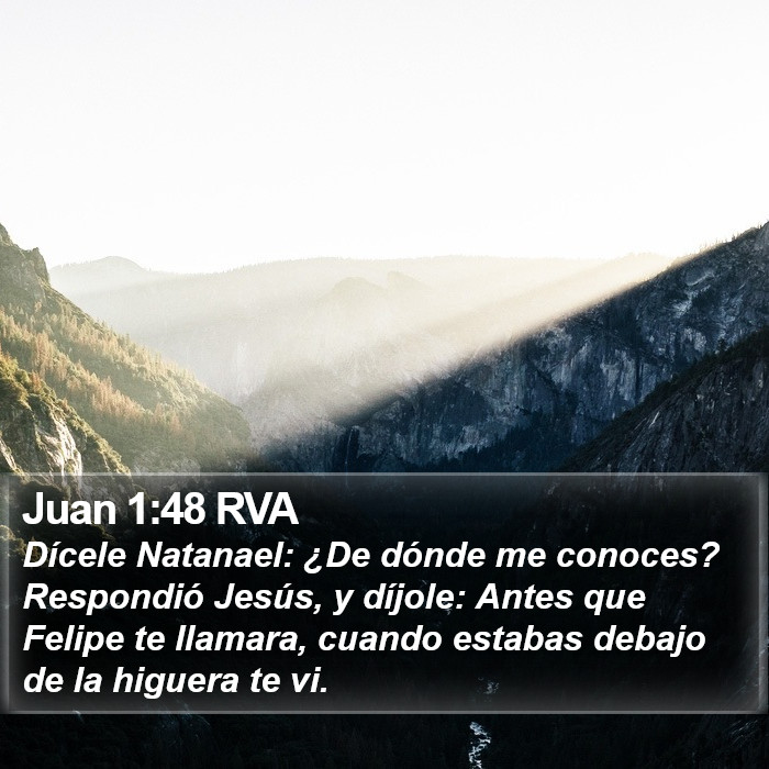 Juan 1:48 RVA Bible Study