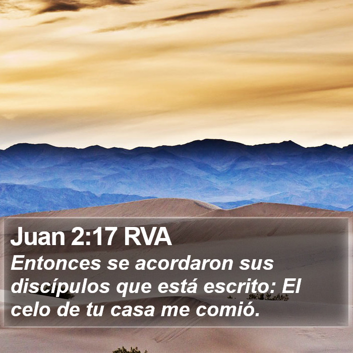 Juan 2:17 RVA Bible Study