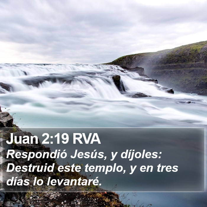 Juan 2:19 RVA Bible Study