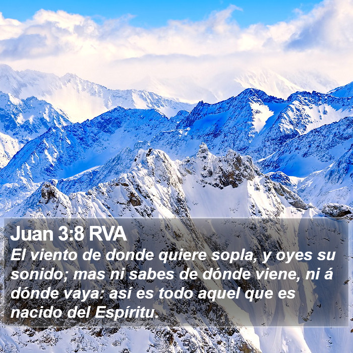 Juan 3:8 RVA Bible Study