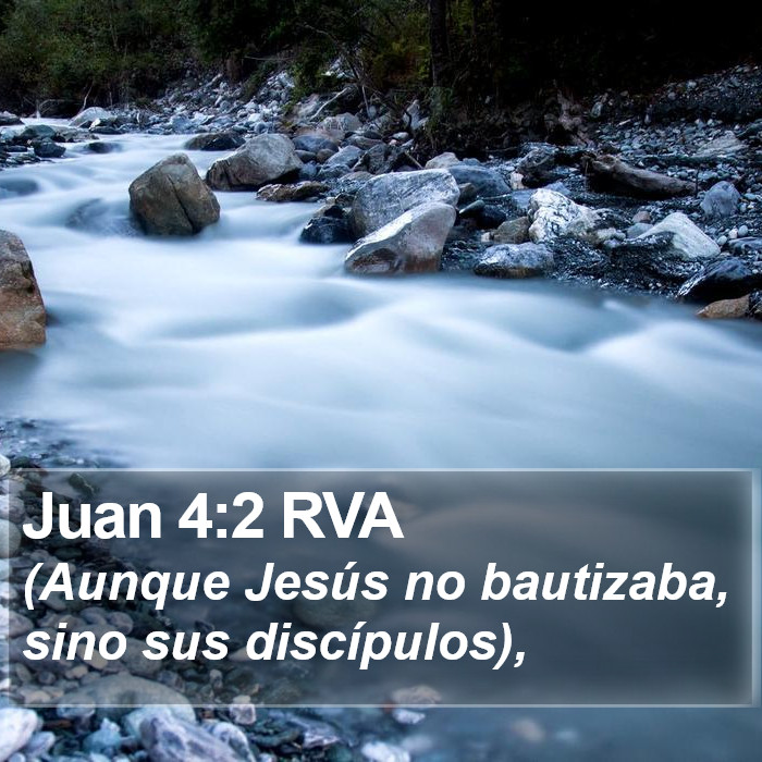 Juan 4:2 RVA Bible Study