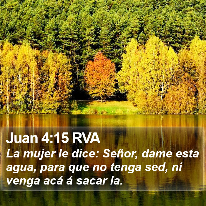 Juan 4:15 RVA Bible Study