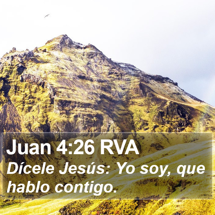 Juan 4:26 RVA Bible Study