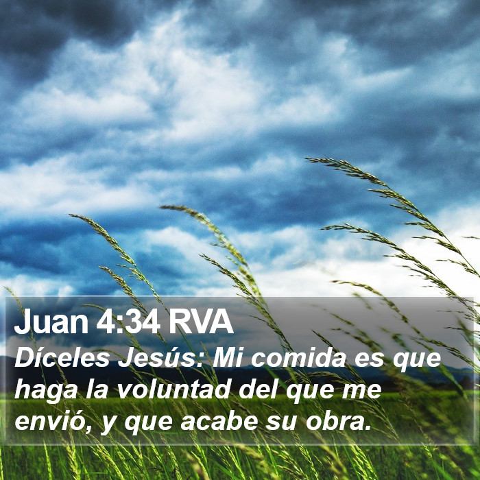 Juan 4:34 RVA Bible Study