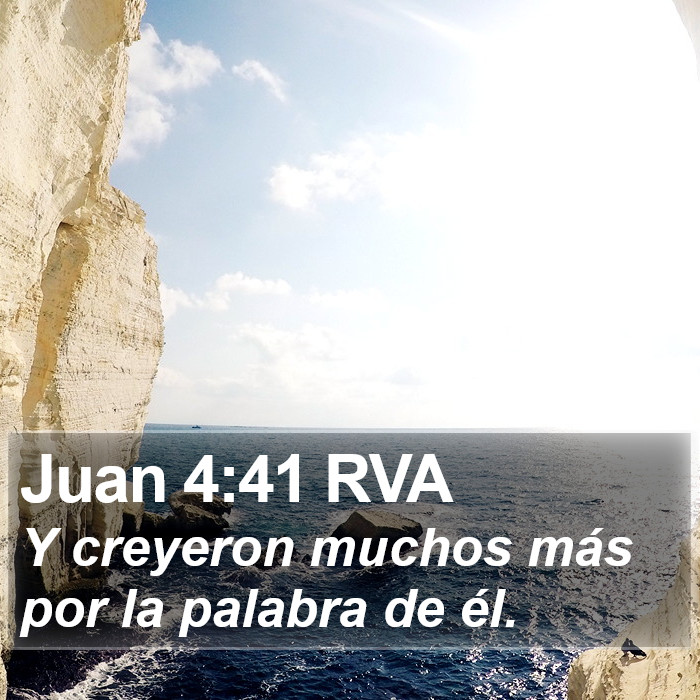 Juan 4:41 RVA Bible Study