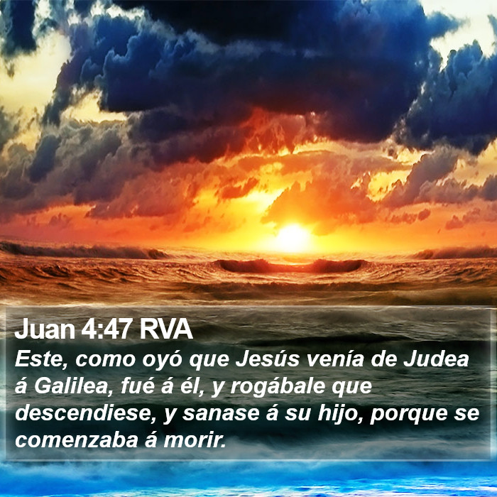 Juan 4:47 RVA Bible Study