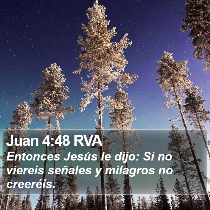 Juan 4:48 RVA Bible Study