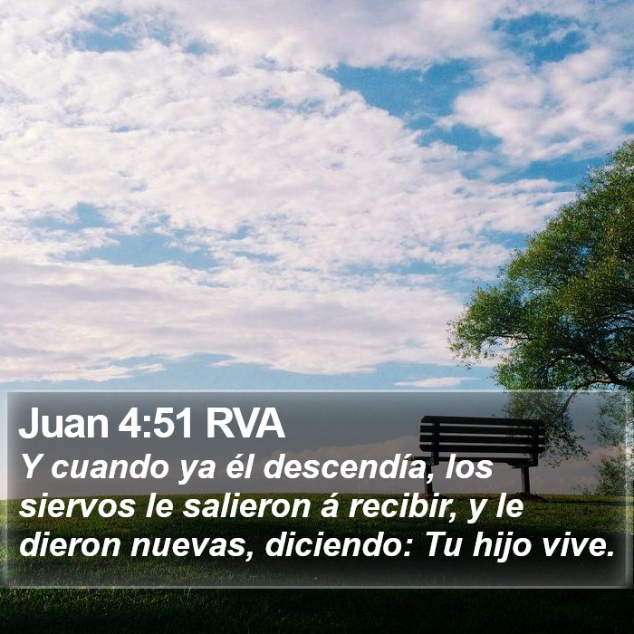 Juan 4:51 RVA Bible Study