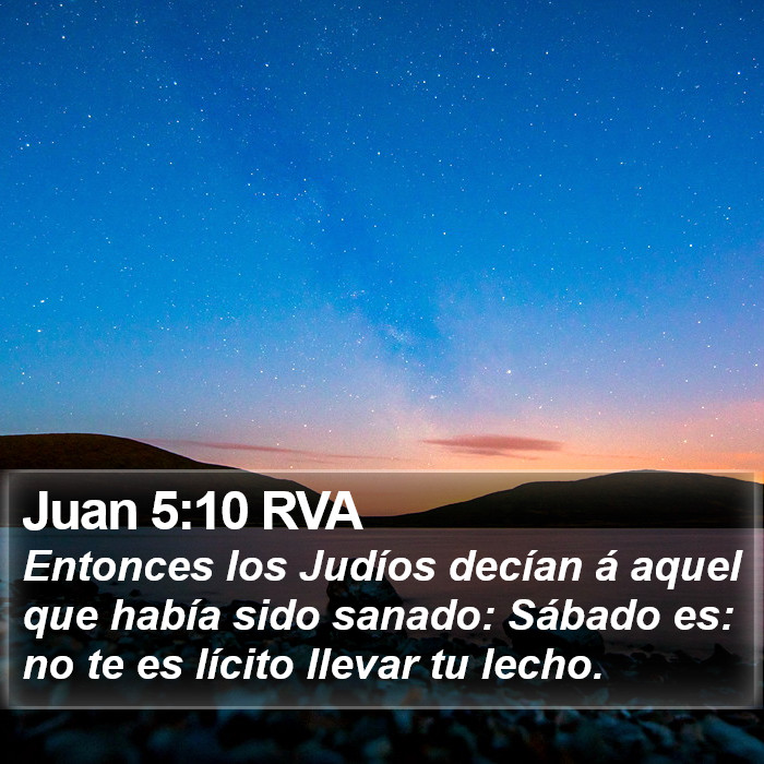 Juan 5:10 RVA Bible Study