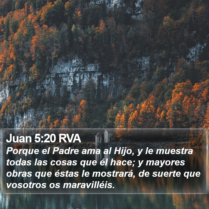 Juan 5:20 RVA Bible Study