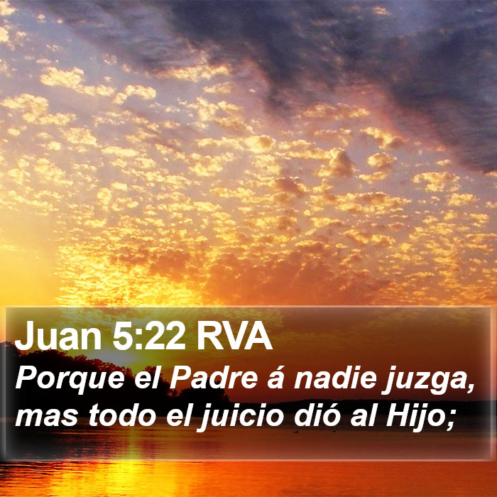 Juan 5:22 RVA Bible Study