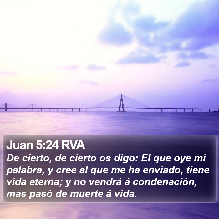 Juan 5:24 RVA Bible Study