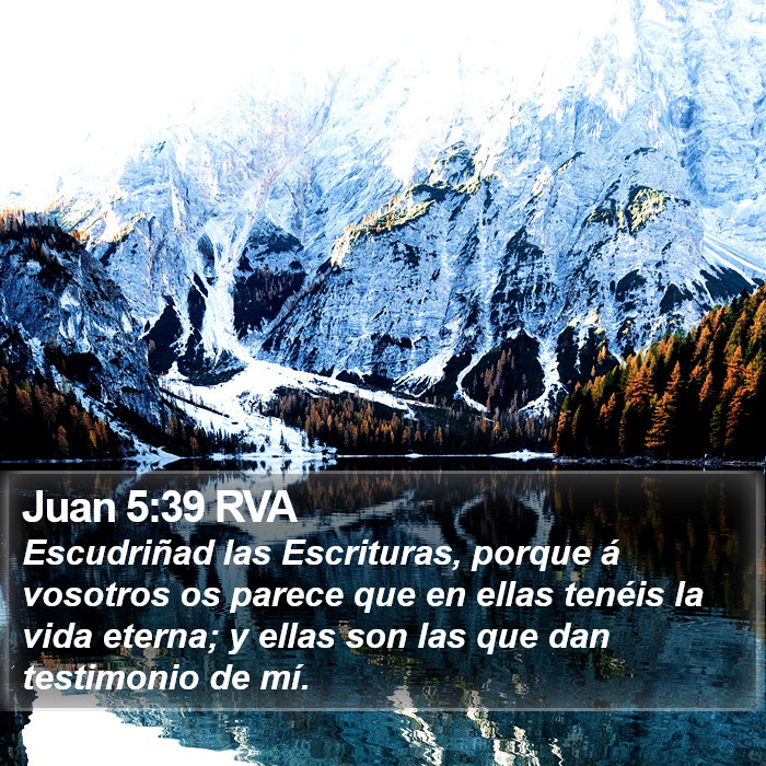 Juan 5:39 RVA Bible Study