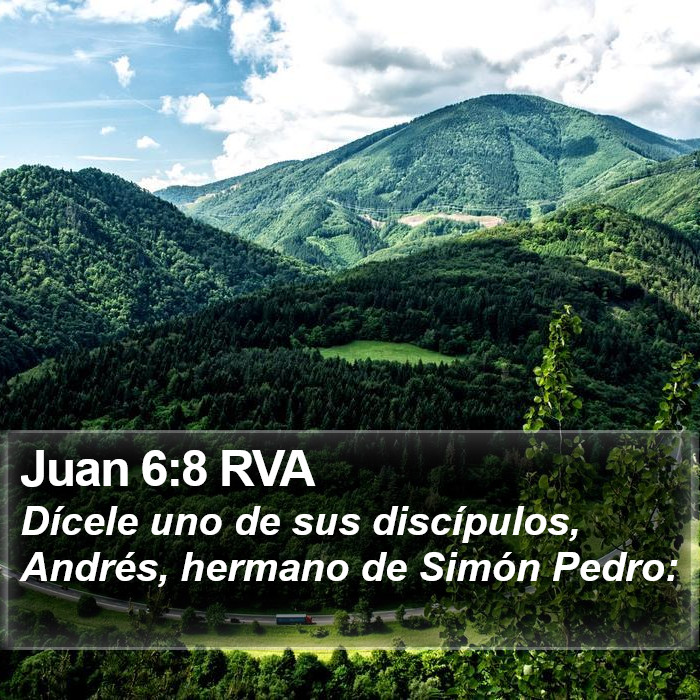 Juan 6:8 RVA Bible Study