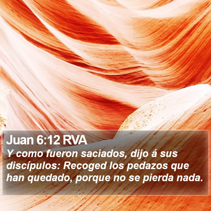 Juan 6:12 RVA Bible Study