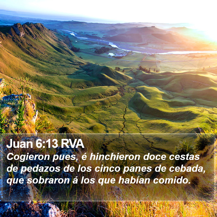 Juan 6:13 RVA Bible Study