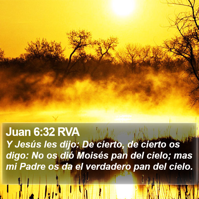 Juan 6:32 RVA Bible Study