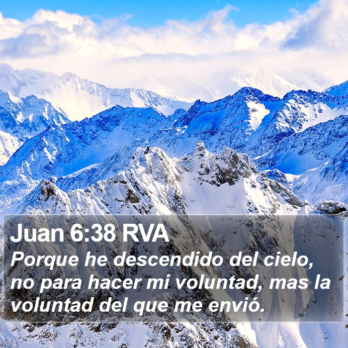 Juan 6:38 RVA Bible Study