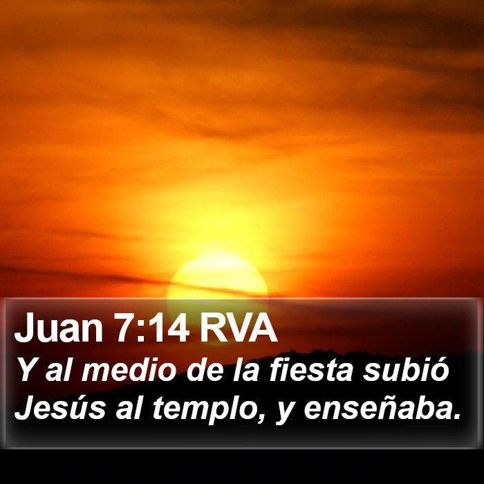 Juan 7:14 RVA Bible Study