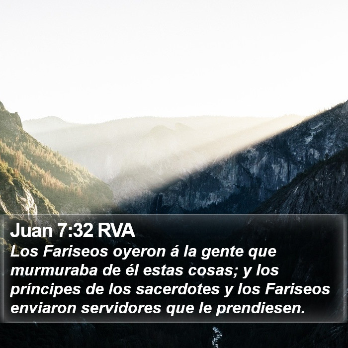 Juan 7:32 RVA Bible Study