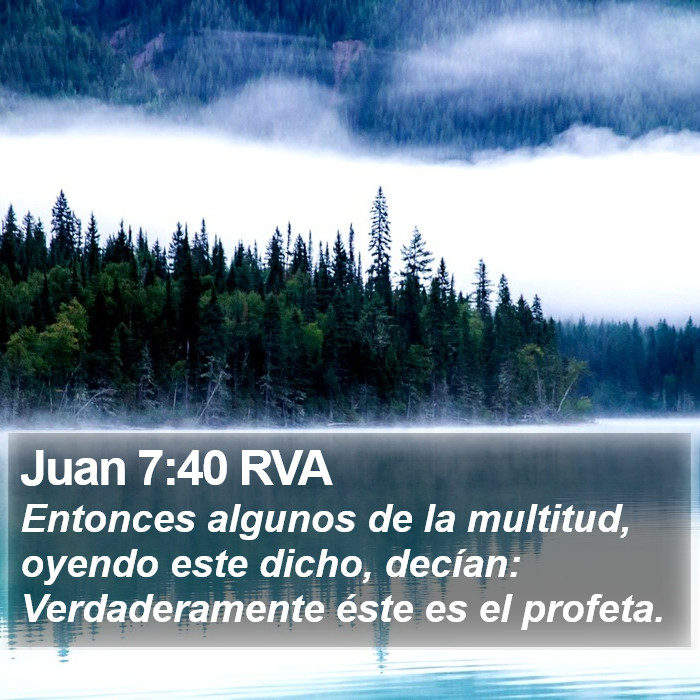 Juan 7:40 RVA Bible Study