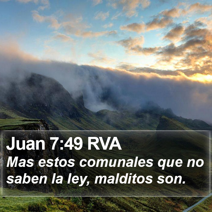 Juan 7:49 RVA Bible Study