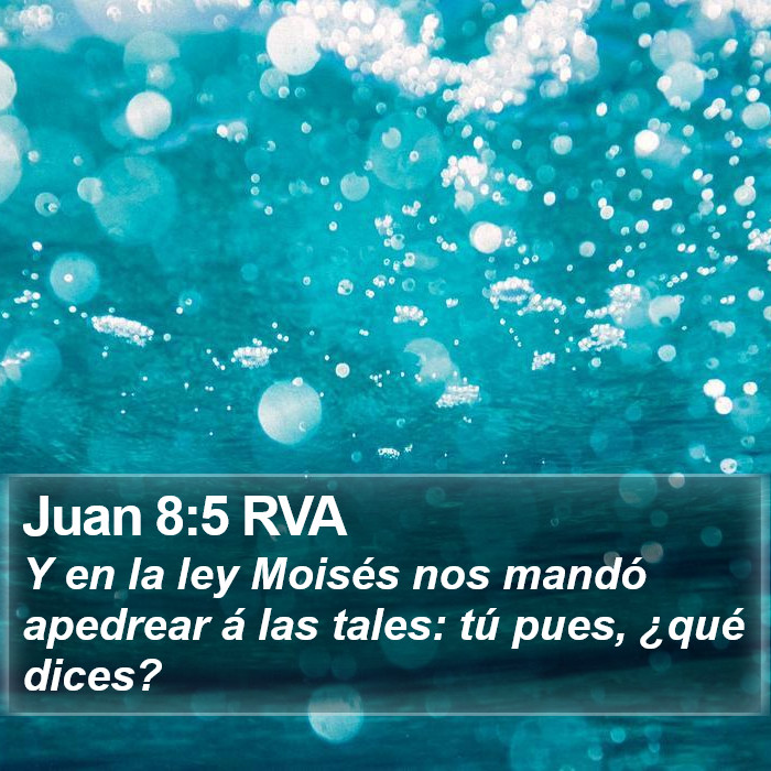 Juan 8:5 RVA Bible Study