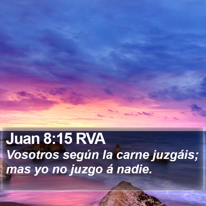 Juan 8:15 RVA Bible Study