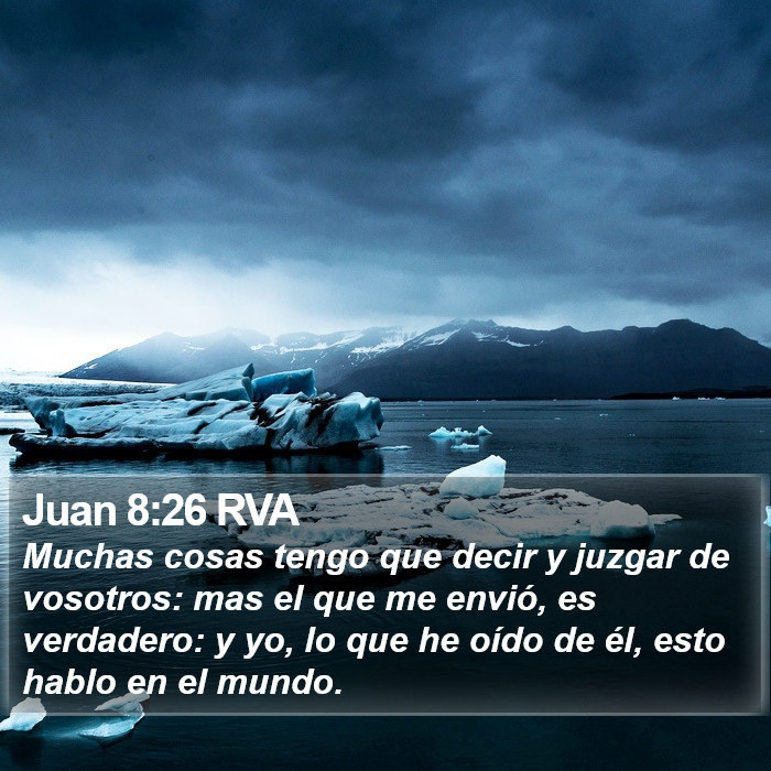 Juan 8:26 RVA Bible Study