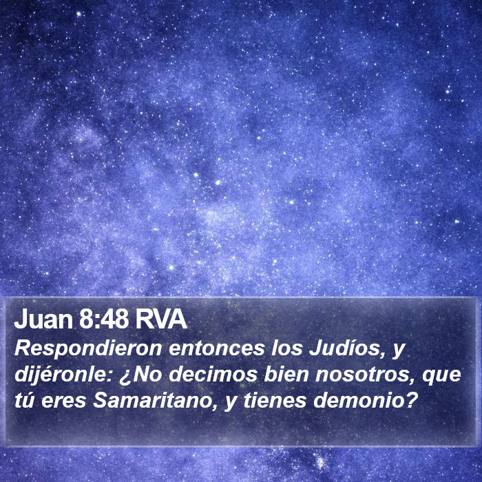 Juan 8:48 RVA Bible Study