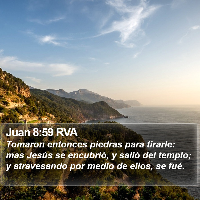 Juan 8:59 RVA Bible Study